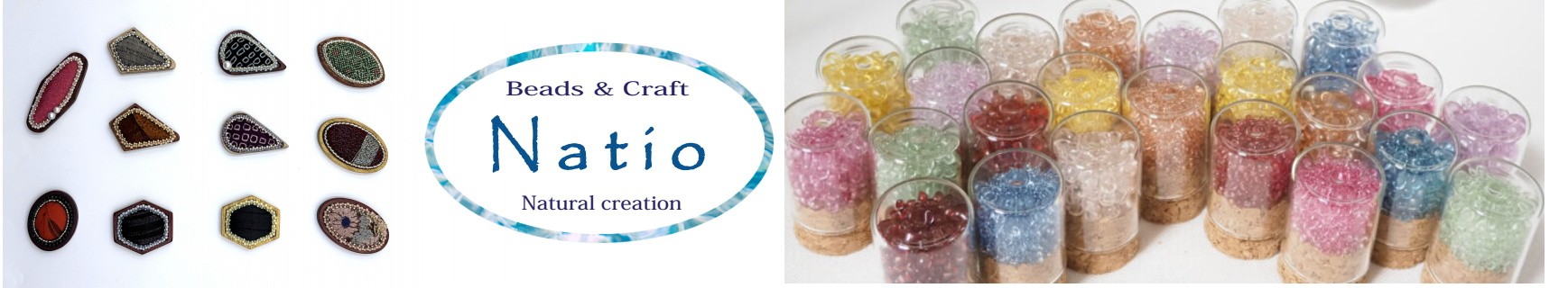 藍 & Botanical　Beads『 Beads Jewelry Natio 』